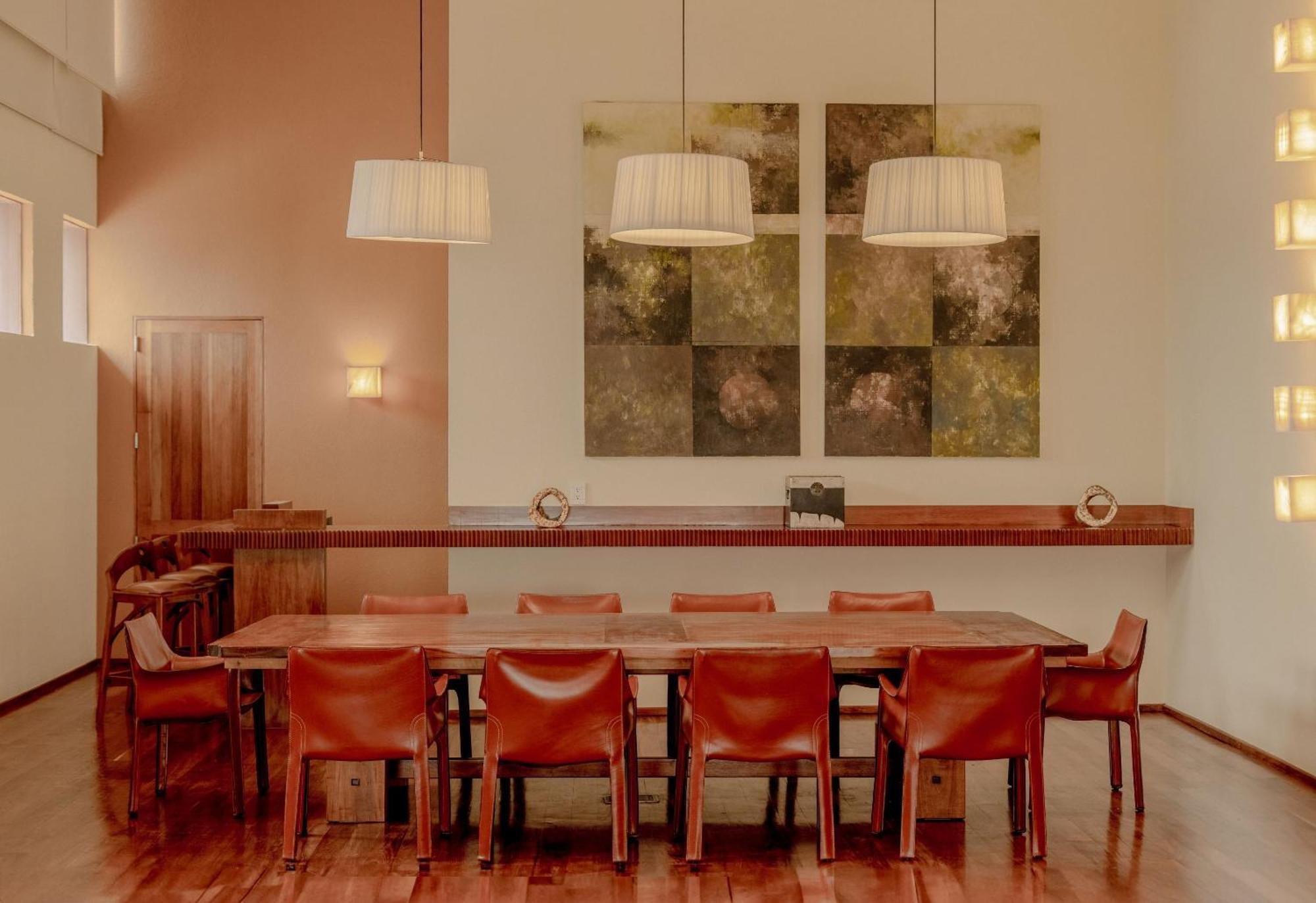 Camino Real Monterrey Hotell San Pedro Garza Garcia Exteriör bild Dining room