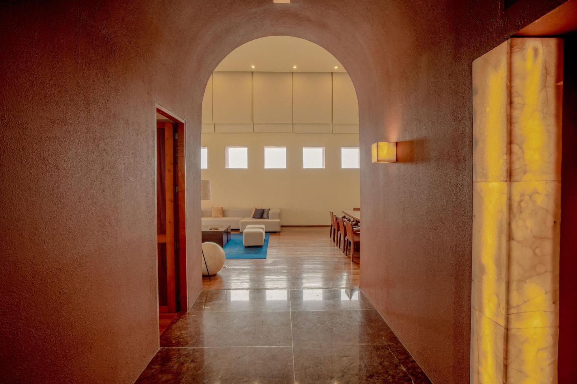Camino Real Monterrey Hotell San Pedro Garza Garcia Exteriör bild The interior of the hotel